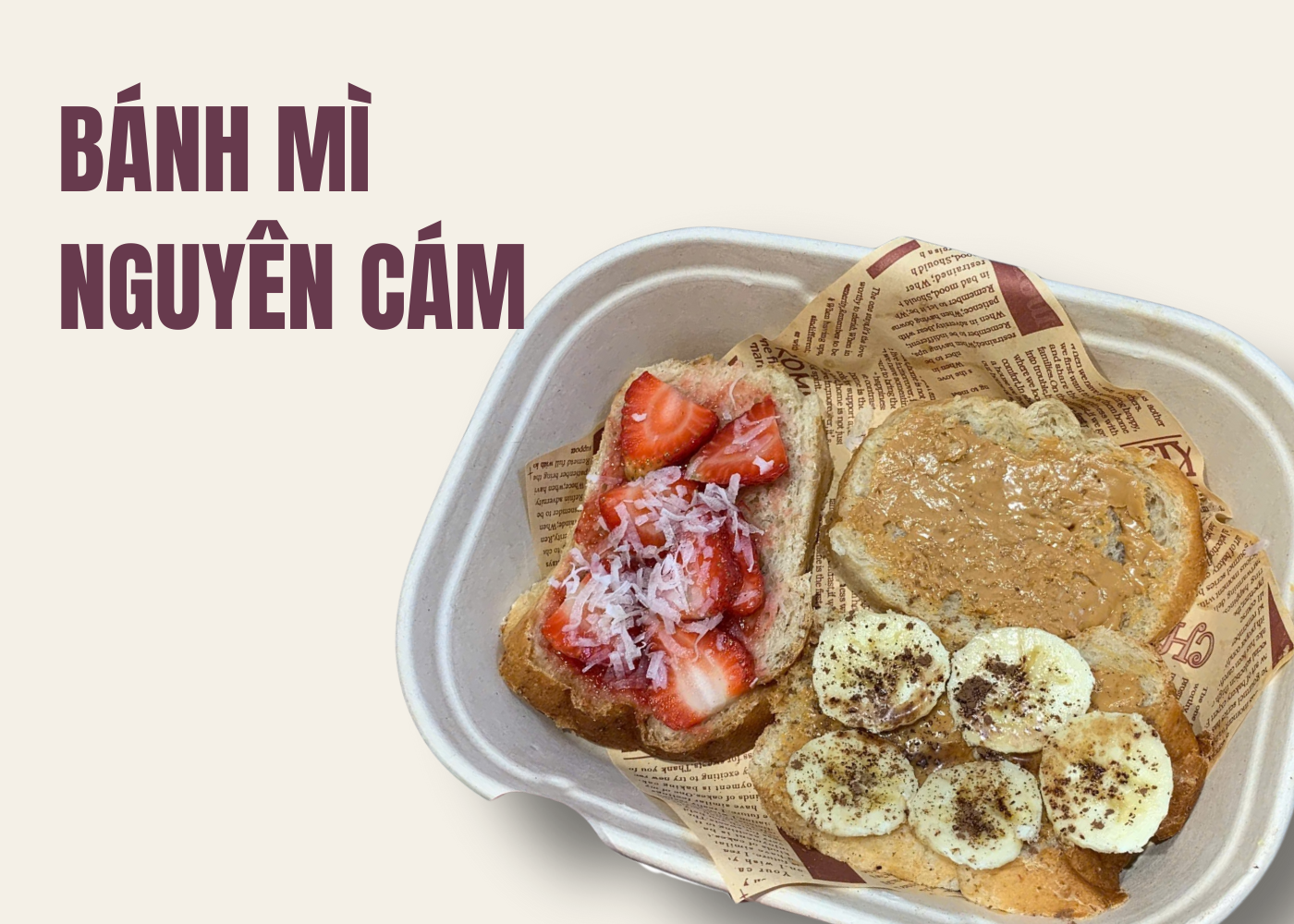 Bánh mì yến mạch nguyên cám