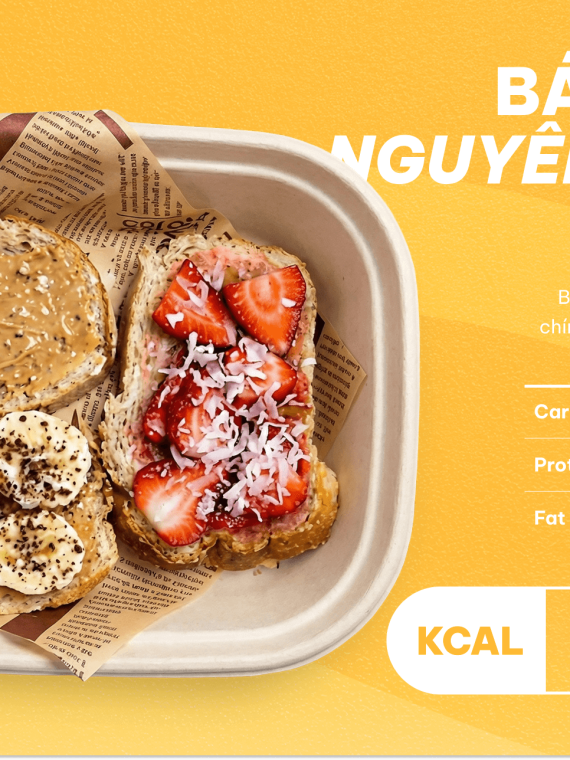 Bánh mì yến mạch nguyên cám