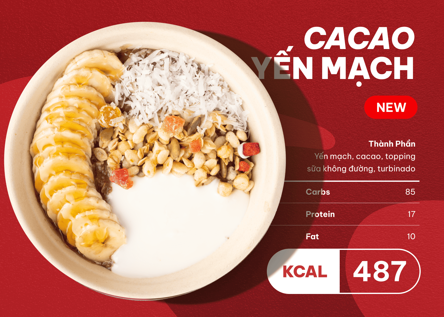 Cacao yến mạch