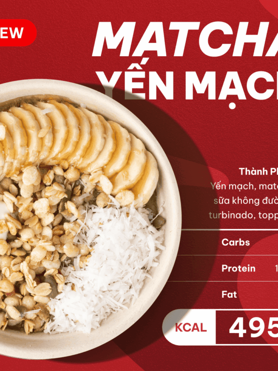 Matcha yến mạch